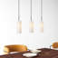 Troy 3 Light Glass Pendant