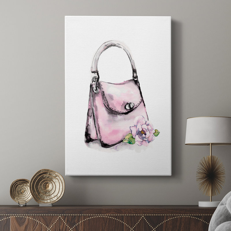 Top Handle Bag -Custom Wrapped Gallery Cavas, 27" H x 18" W