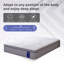 EGOHOME 12" Medium Hybrid Mattress-49385509