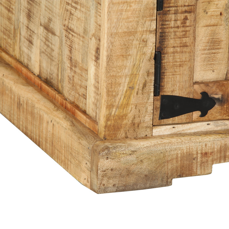 Solid Wood Coffee Table with Storage