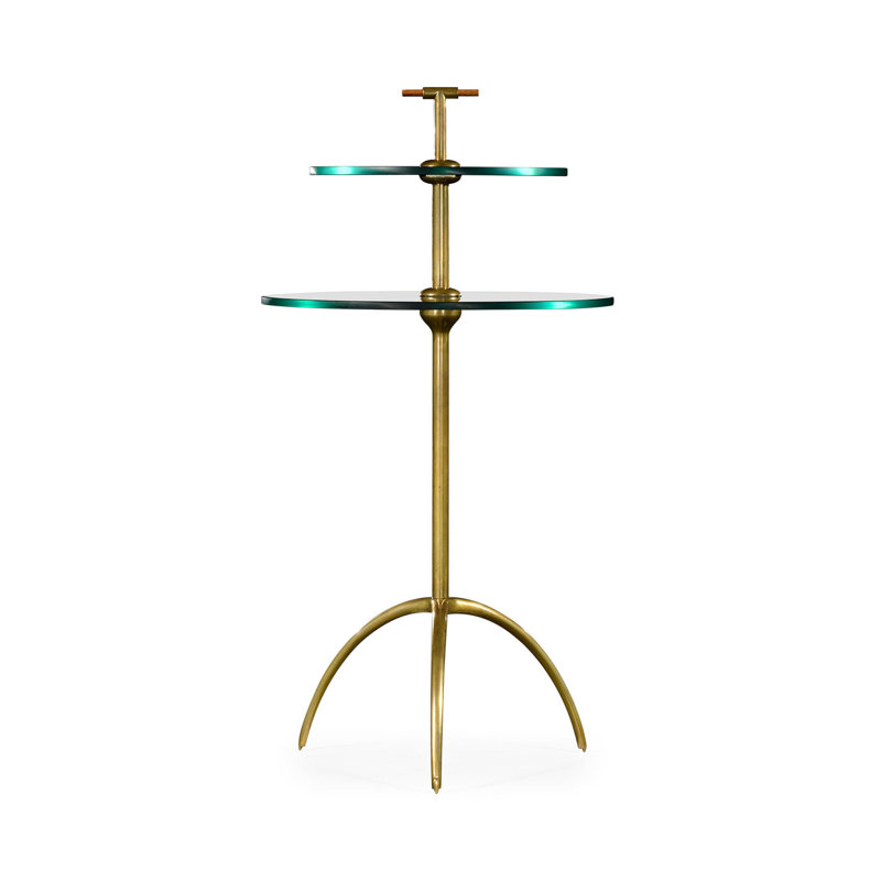 Cosmo Glass End Table