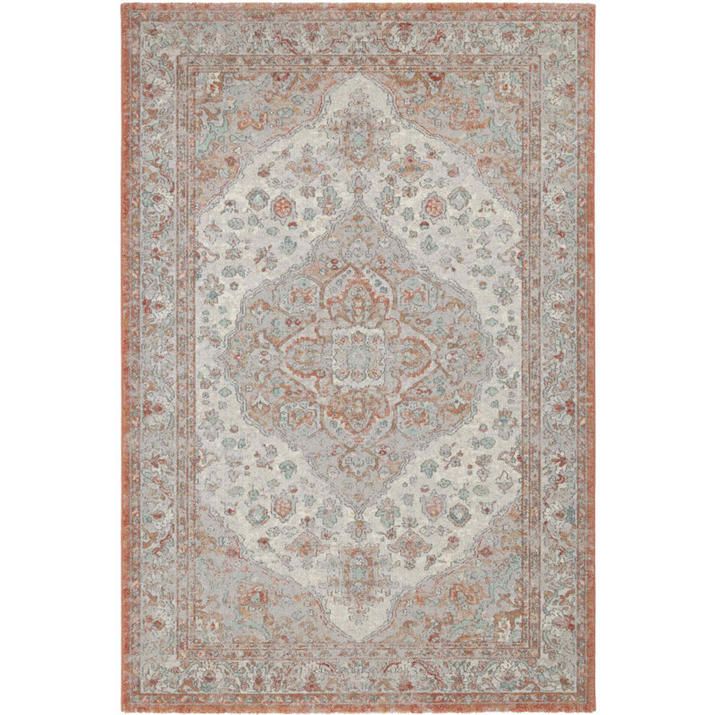 Caseylee Oriental Wool Area Rug, Rectangle 160 x 240cm