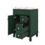 Petit meuble-lavabo 24 po avec lavabo en céramique 2 tablettes réglables-1484984932