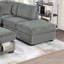 Canapé modulaire en velours côtelé-893505728