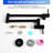 Matte Black Wall Mounted Pot Filler Faucet - Single Hole, Two Handles, 360 Rotation, Stretchable Arm Mount, Black, Design-1009305985