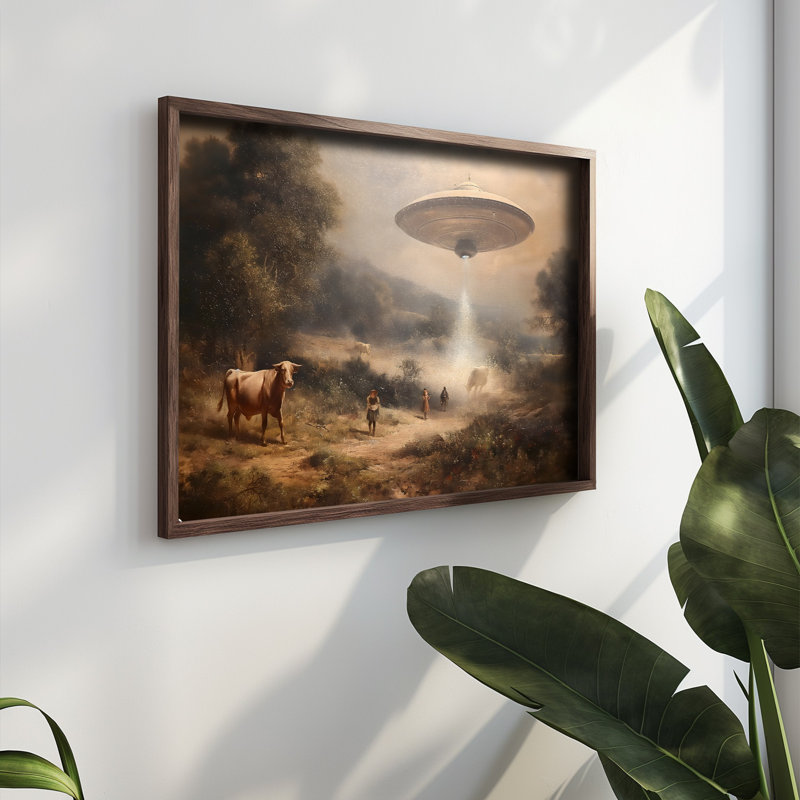 Elegant Decorative Framed MDF Painting, 13.8 x 18.5 x 0.1 inches | 100% MDF with 3 mm Thickness, 100% Pine Wood Frame | UV Printed Artwork for Stylish Home Decor, Perfect for Living Room or Office
