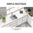 Undermount Single Bowl Kitchen Sink Basin