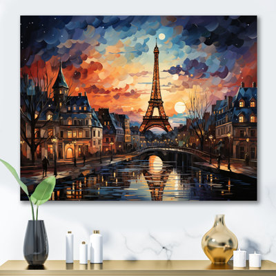 Marzieh Paris City Of Lights I - France Canvas Print