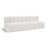 Tissu crème bouclé