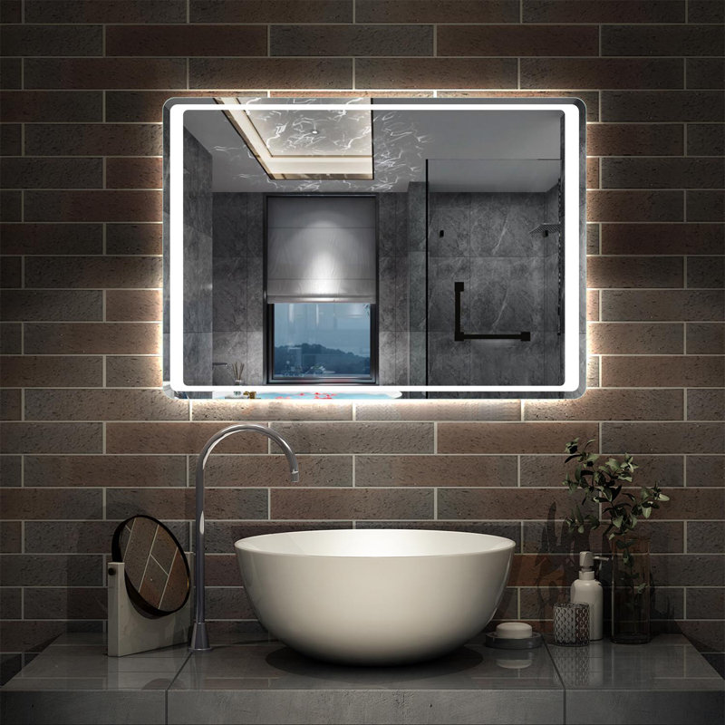 Tupper Mirror, 50cm H x 70cm W