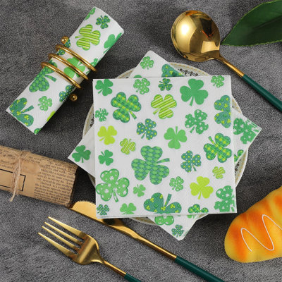 Serviettes en papier Clover