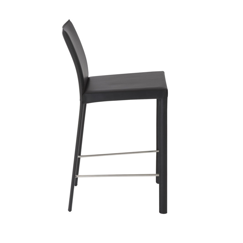 Tabouret de comptoir 25,99 po Chevalier, Noir