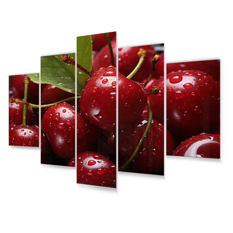 Modern Plants & Flowers Wall Decor on Metal