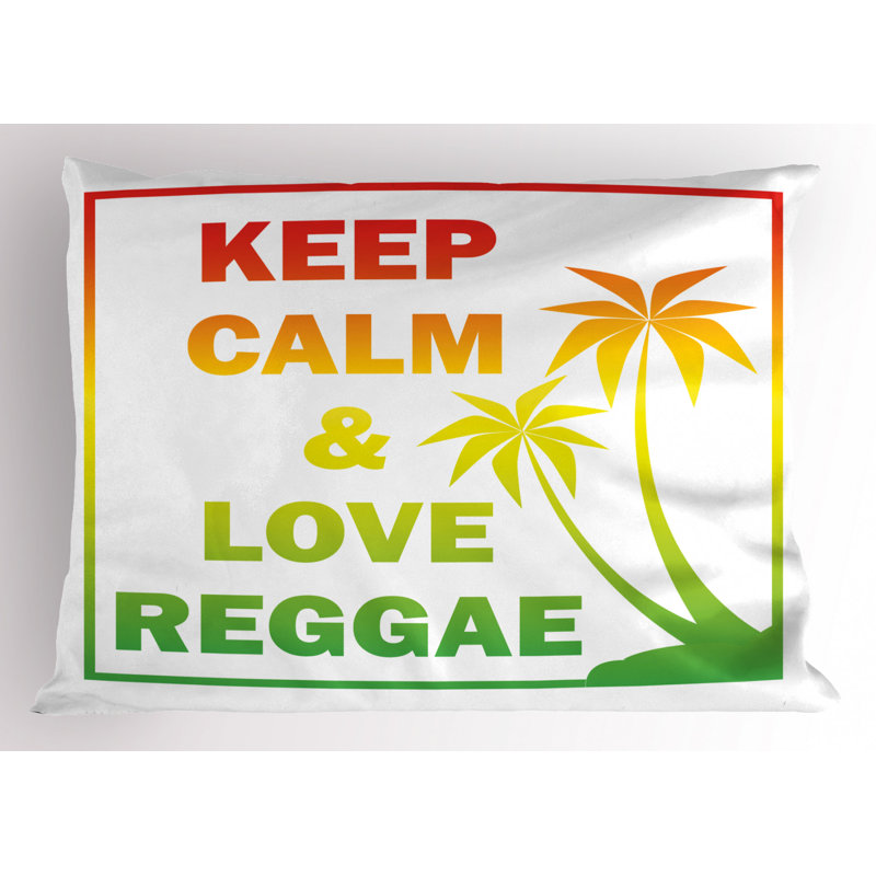Rasta Polyester Sham Set, Queen