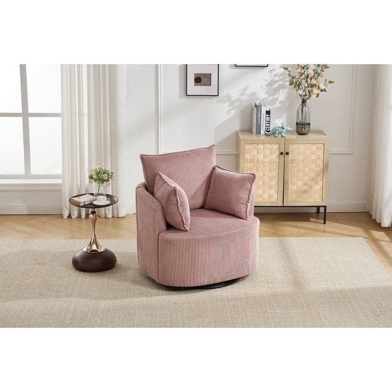 Chaise pivotante, Rose