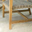 Fauteuils club Wellard pour l'extérieur en bois et osier PE-2041229065