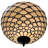 Jackqueline Glass Semi Flush Mount