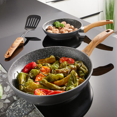 4 - Piece Non-Stick Aluminum Cookware Set