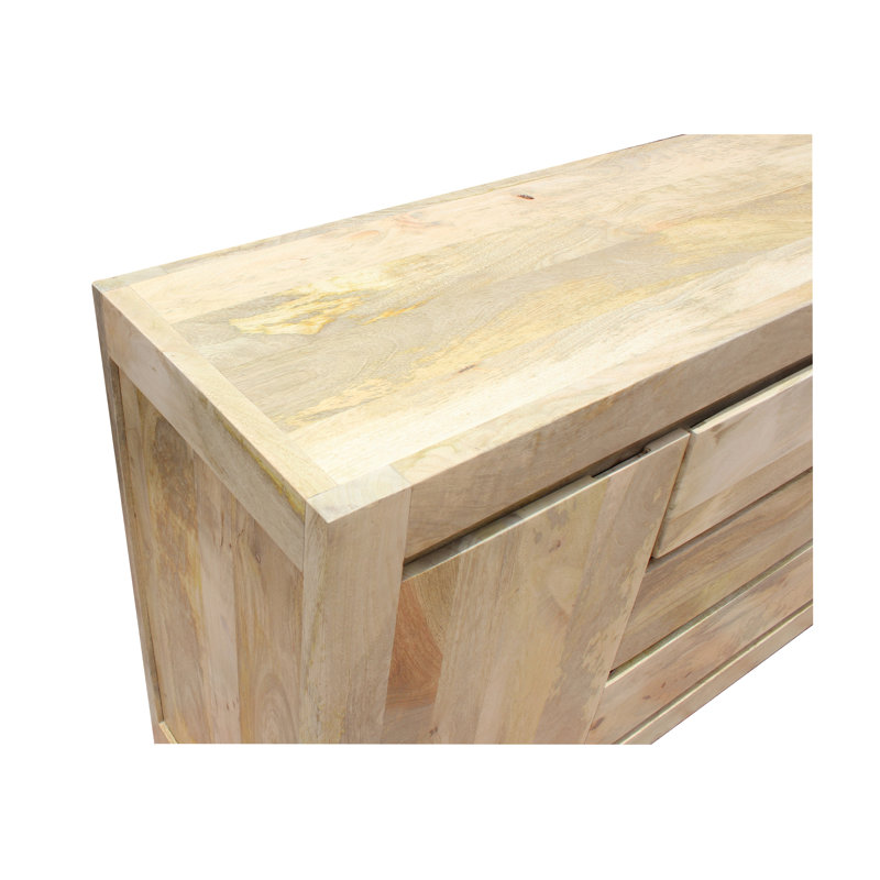 Granada 2 Door, 3 Drawer Sideboard, Mango Natural