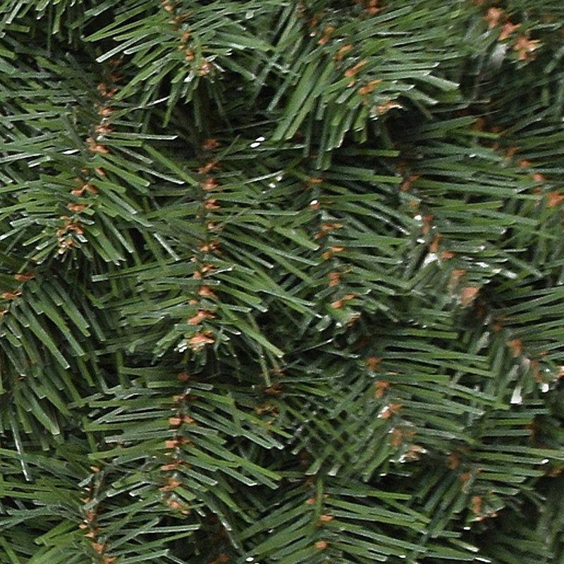 4 Piece Evergreen Assortment with Decorative Base and Clear LED Lights