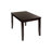 Pasko Azaria Dark-Brown Faux Leather Upholstered Seat Rectangular Counter Height Dining Room Set-109975468