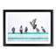 Pigeons 1 Piece Single Picture Frame Wall Art on MDF-56704491-56704492