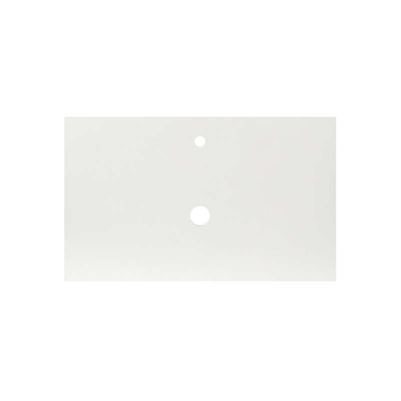 Plateau de meuble-lavabo simple 36,5 po, Simple, Perle