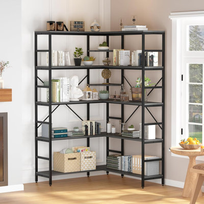 176.5cm H x 108.5cm W Metal Book Display Bookcase