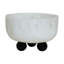 Round Marble Resin Bowl With Ball Feet
