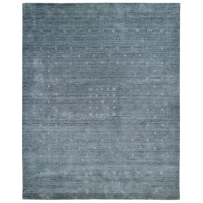 Simi Hand Knotted Cotton/Wool Southwestern Area Rug
