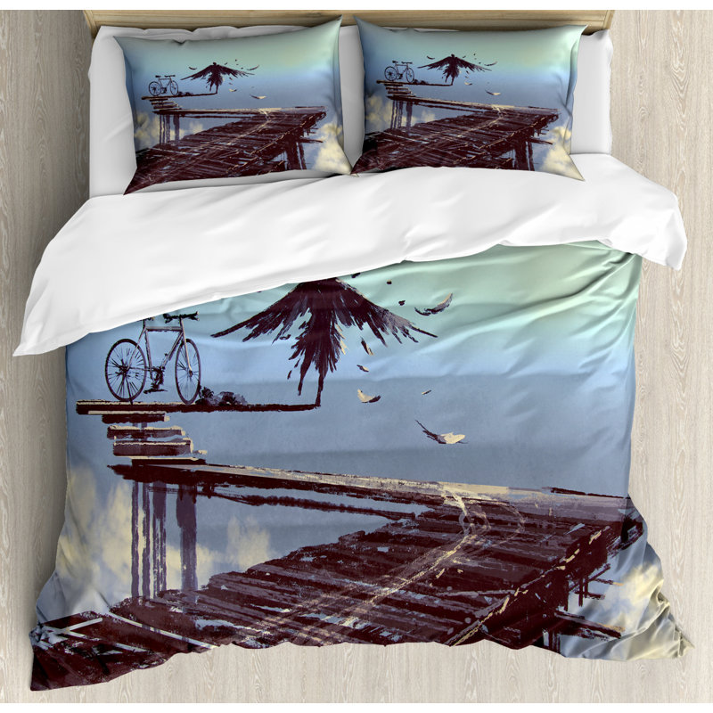 Polyester Duvet Cover, King Duvet Cover + 2 Standard Shams