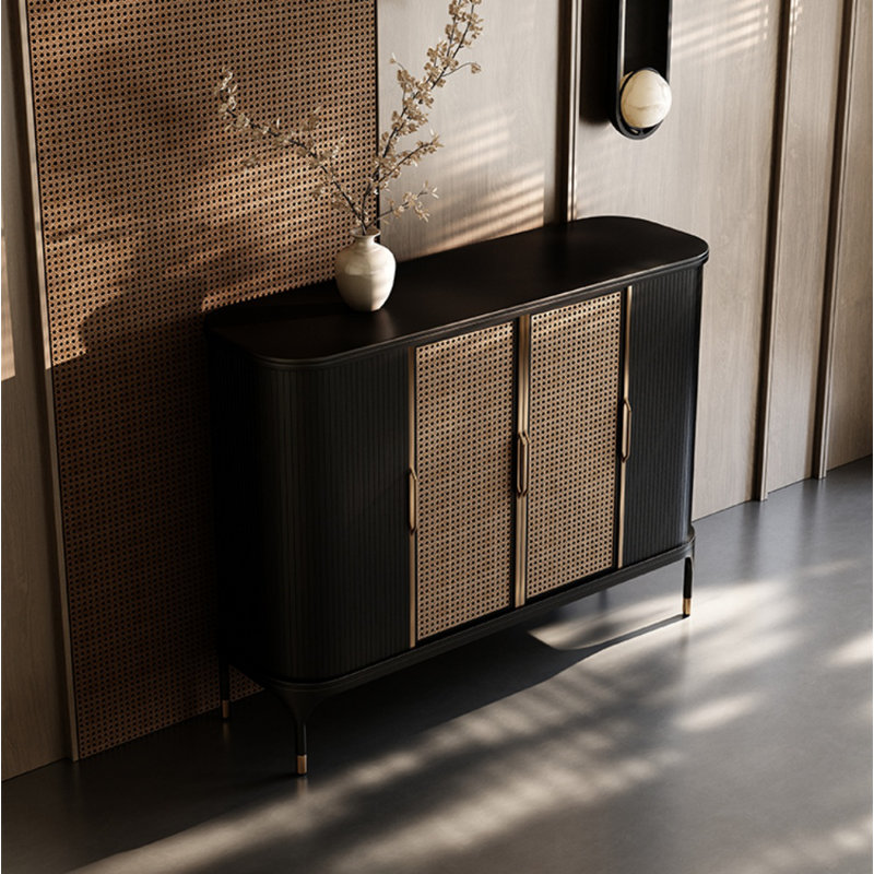 Armoire de décoration Vintage Black Porch