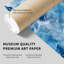 «Abstract Blue Myst IV», reproduction d'art moderne sans cadre-1802982219