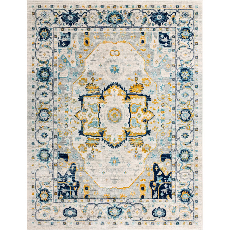 Ikat Indoor Rug, Rectangle 10' x 13'