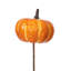19.5" Orange Pumpkin Spray. Includes 8 sprays per bag.