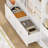 Aaronda 70.7" W x 51.1" H Bookcase 4 Tier 9 Cube Bookshelf with Drawers Horizontal Toy Storage Organizer-1406484951