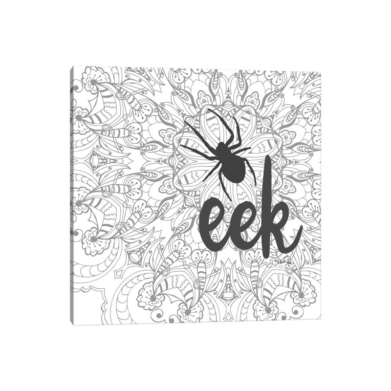 «Spider Eek», reproduction d'art sur toile tendue