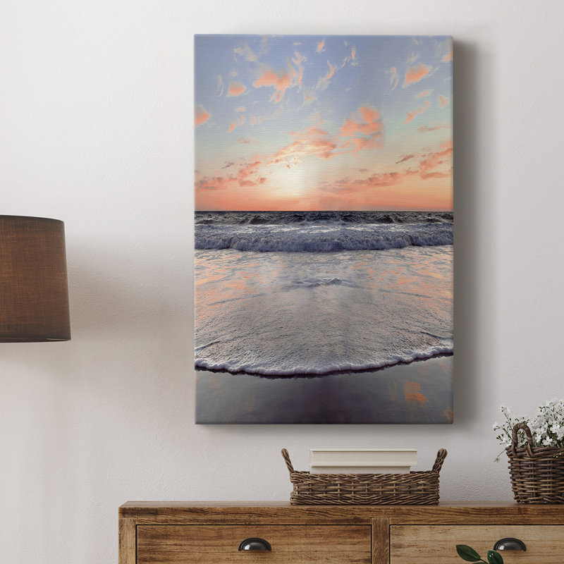 Blush Dusk II - galerie sur mesure Cavas, H 27 po x l 18 po