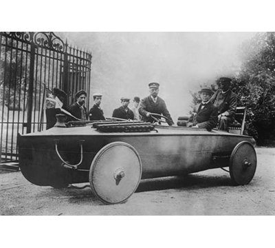 " Car Boat Combination Invention "