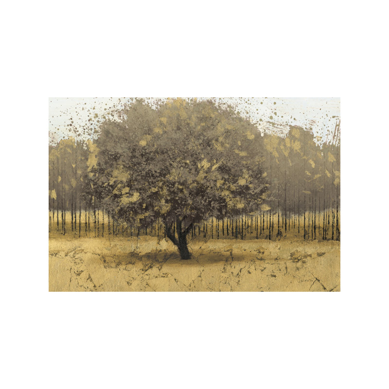 Golden Trees I by James Wiens - Wrapped Canvas Painting, 66.04 cm H x 45.72 cm W x 1.91 cm D