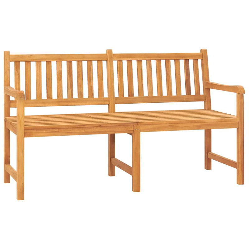 Savage Solid Wood Teak Outdoor Bench