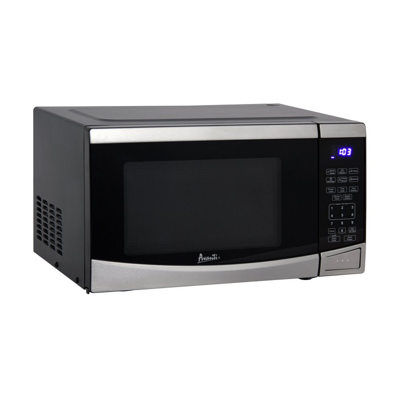 Compact Stainless Steel Digital Microwave Oven for RV, 0.9 cu. ft.