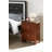 Bedroom Nightstand Cherry Color Wooden 2 Drawers Table Bed Side Table