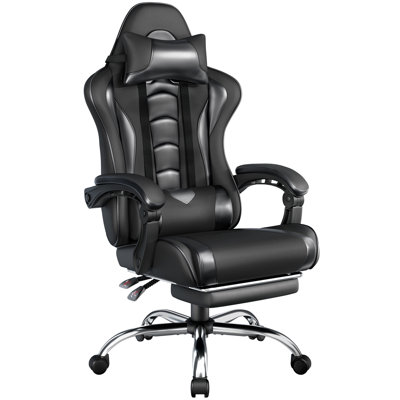 Metro Lane Reclining and Adjustable Height PC & Racing Game Chair