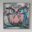 « hibou », reproduction de peinture à l’acrylique sur toile tendue-26856430
