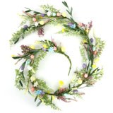 6.6 Feet Easter Egg Garland with Colorful Eggs, Spring Artificial Flower Vine