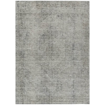 Machine Washable Indoor/Outdoor Chantille ACN2726 Global Rug
