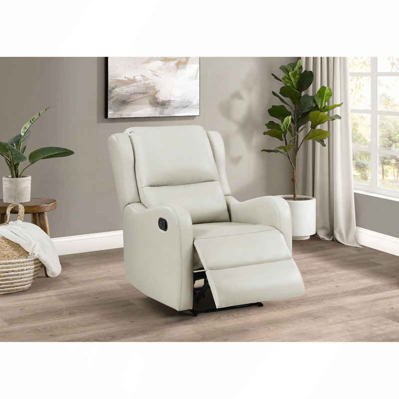 Fauteuil inclinable rembourré avec accoudoirs