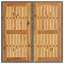 Anaiah Square Solid Wood Outdoor Dining Table - 80 cm W 80 cm D-1185776077