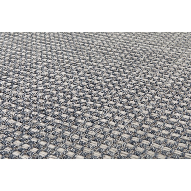 Harwington Flatweave Indoor/Outdoor Grey Rug, Rectangle 240 x 305cm